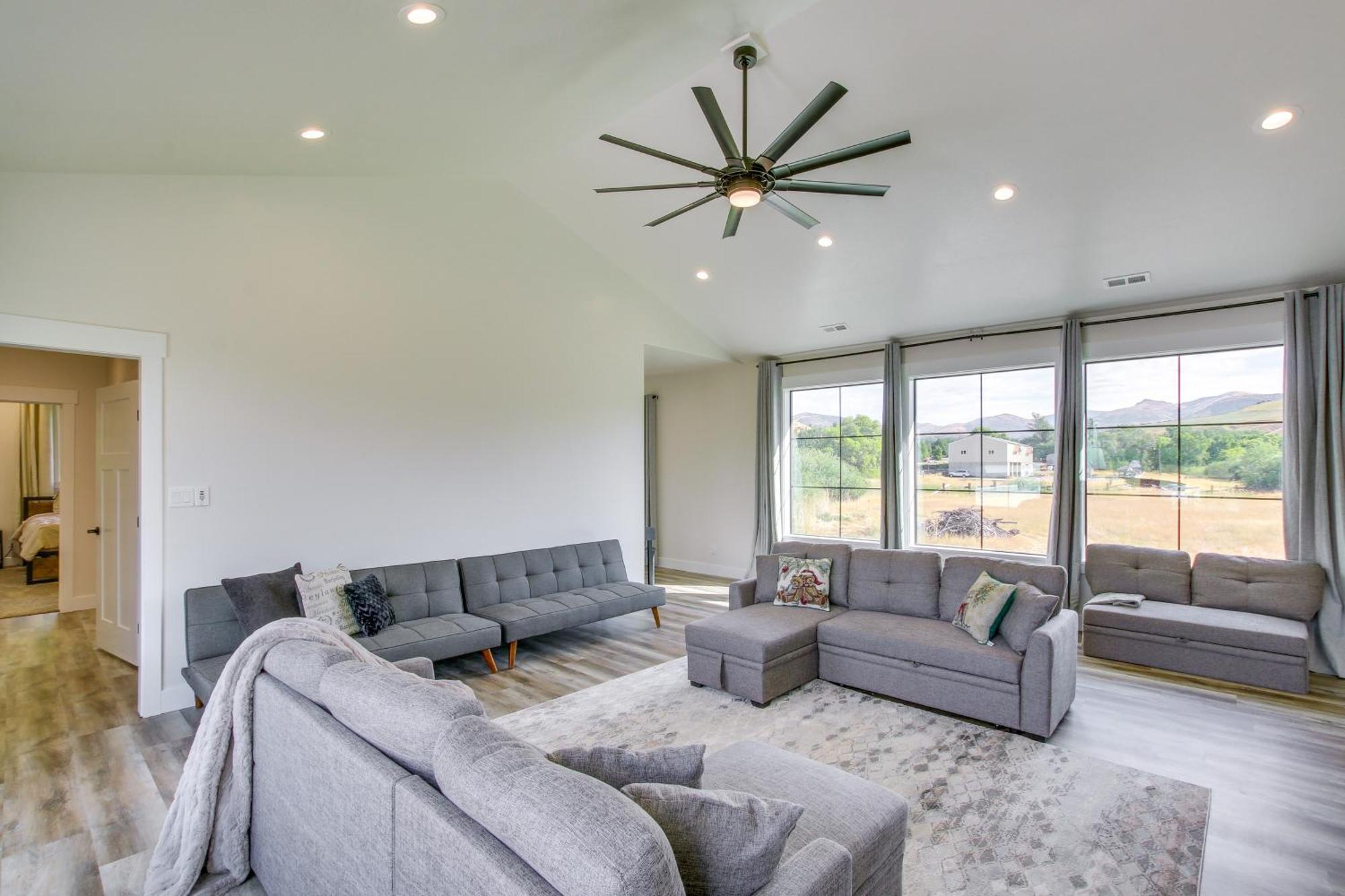 Spacious Idaho Home On Scenic Cub River! Preston Dış mekan fotoğraf