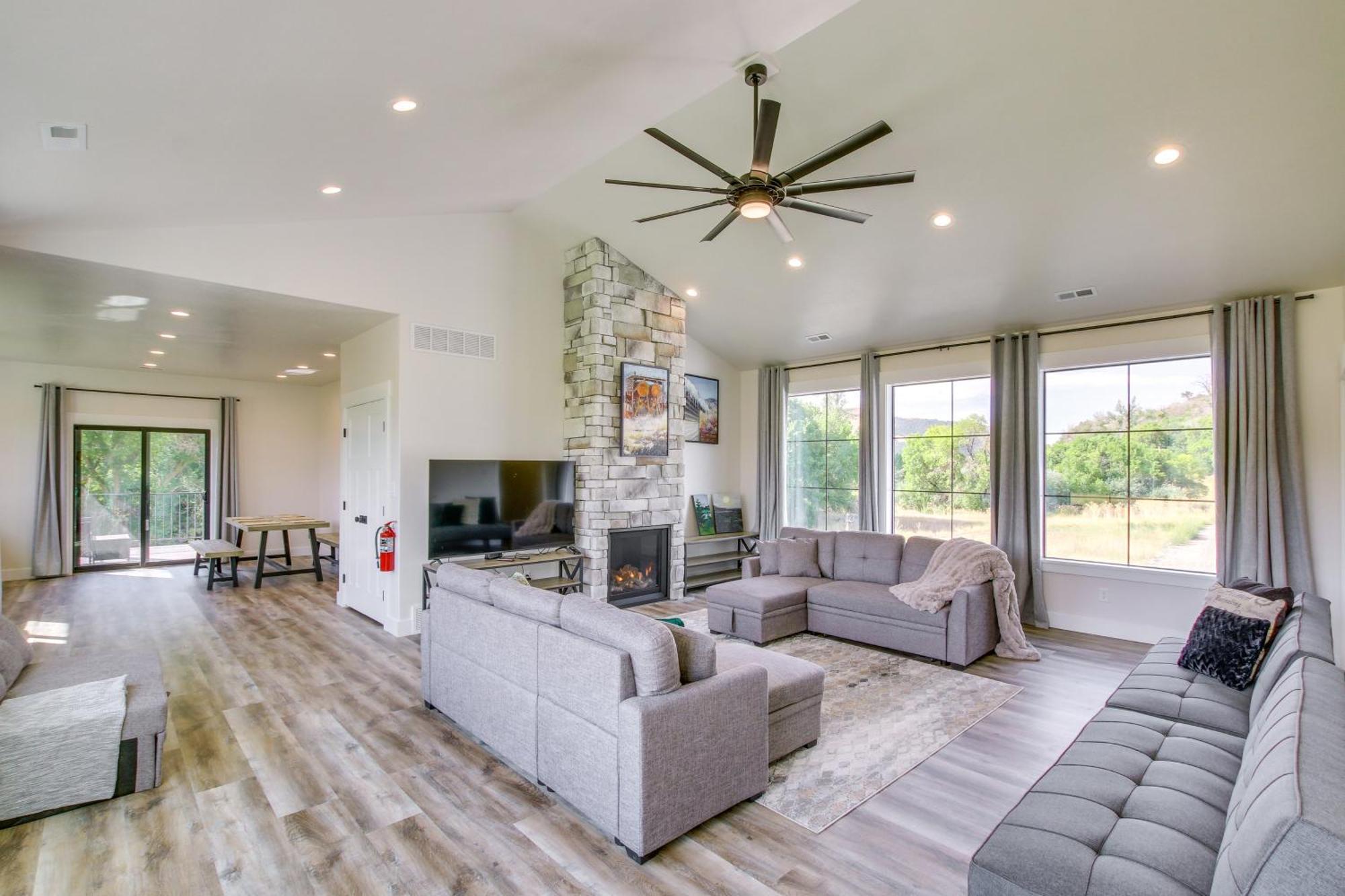 Spacious Idaho Home On Scenic Cub River! Preston Dış mekan fotoğraf