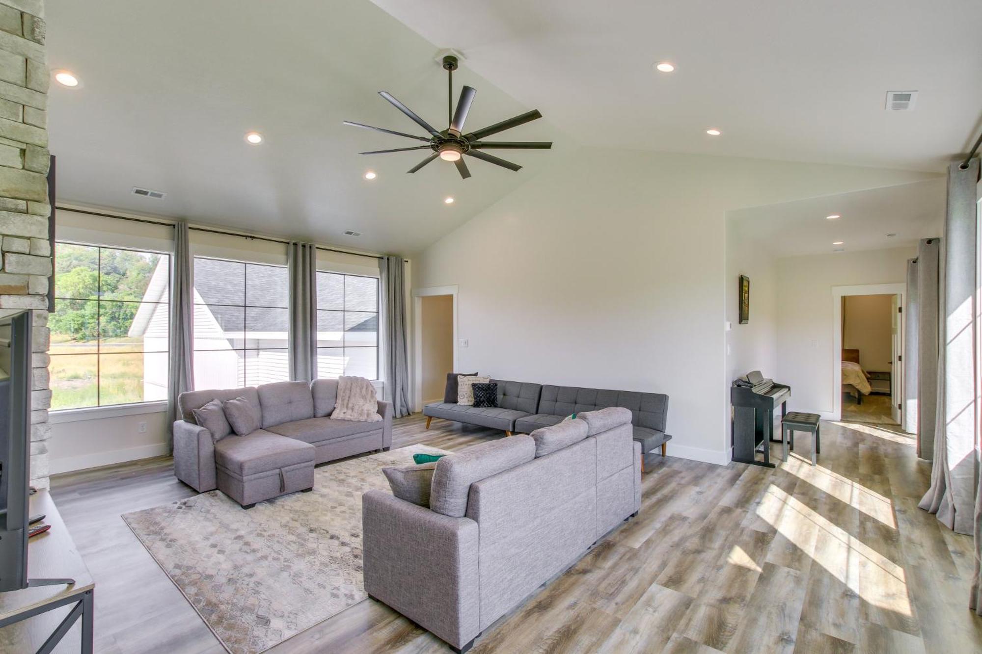Spacious Idaho Home On Scenic Cub River! Preston Dış mekan fotoğraf