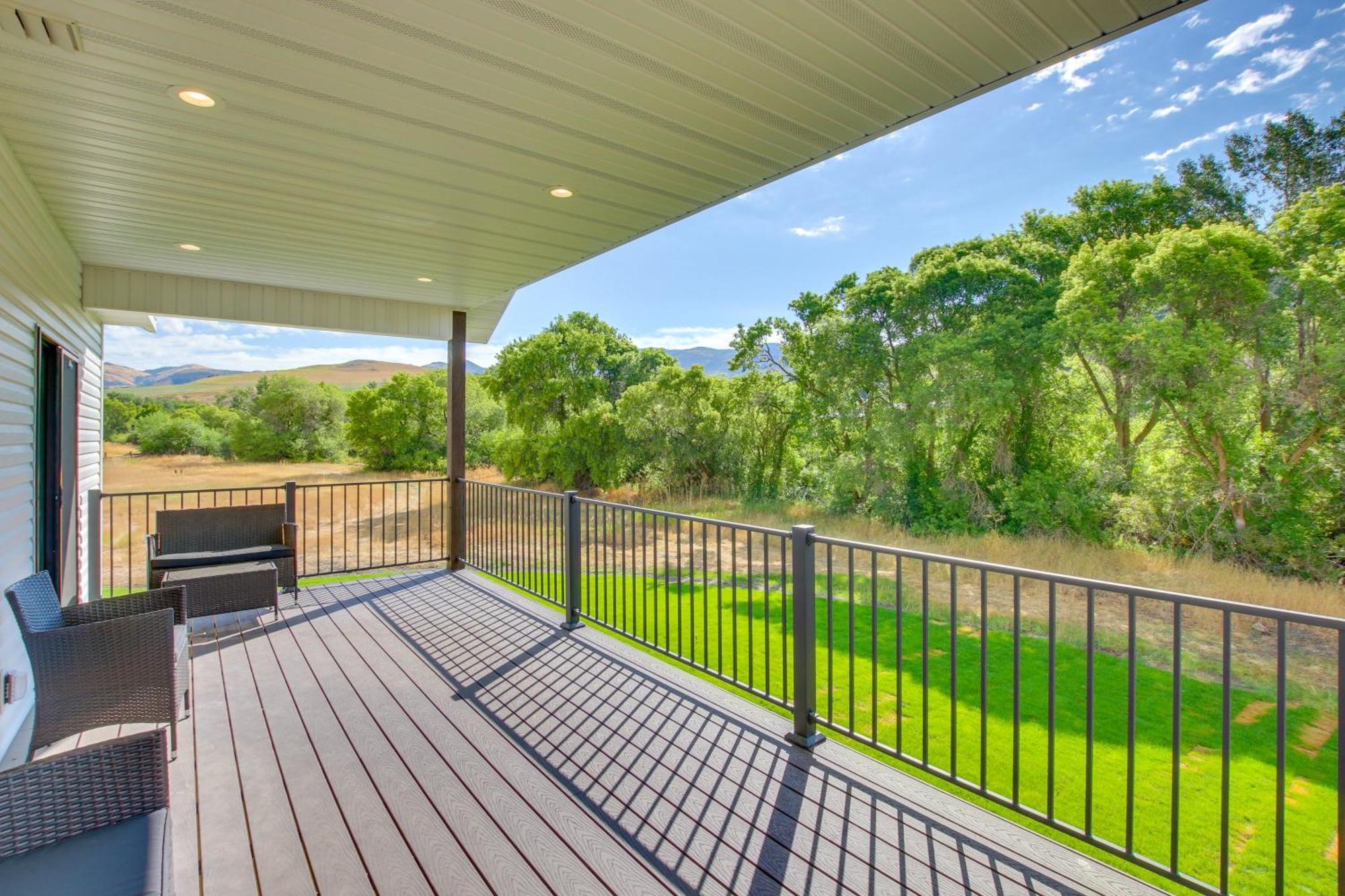 Spacious Idaho Home On Scenic Cub River! Preston Dış mekan fotoğraf